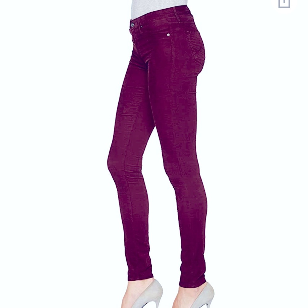 AG Adriano Goldschmeid Super Skinny The legging in wine